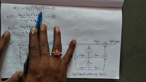 CASCADE FORM REALIZATION OF IIR DIGITAL FILTER