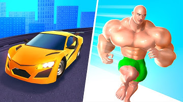 Race Master 3D 🆚 Muscle Rush🌻🧿🌺New Levels Walkthrough Gameplay MC57