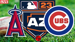 CUBS vs ANGLES MLB BASEBALL SPRING TRAINING LIVE GAME CAST & CHAT