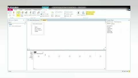 CARA MEMBUAT DATA BASE TABEL QUERY FORM DAN REPORT MENGGUNAKAN MICROSOFT ACCES