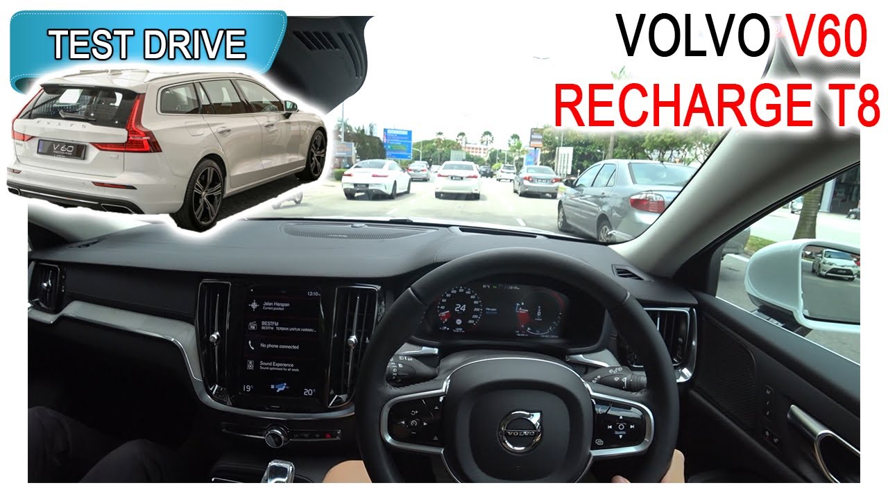 *QUICK DRIVE* 2022 Volvo V60 Recharge T8 | Malaysia #POV [Test Drive