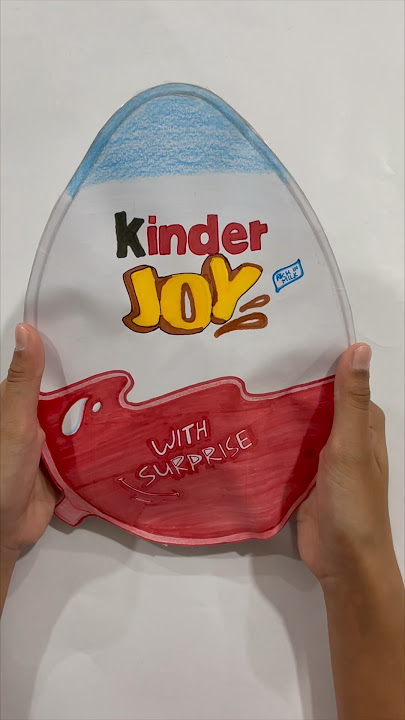 Kinder Joy blind bag! #blindbag #kinderjoy #kindersurprise #papersquishy #asmrunboxing #diy #shorts