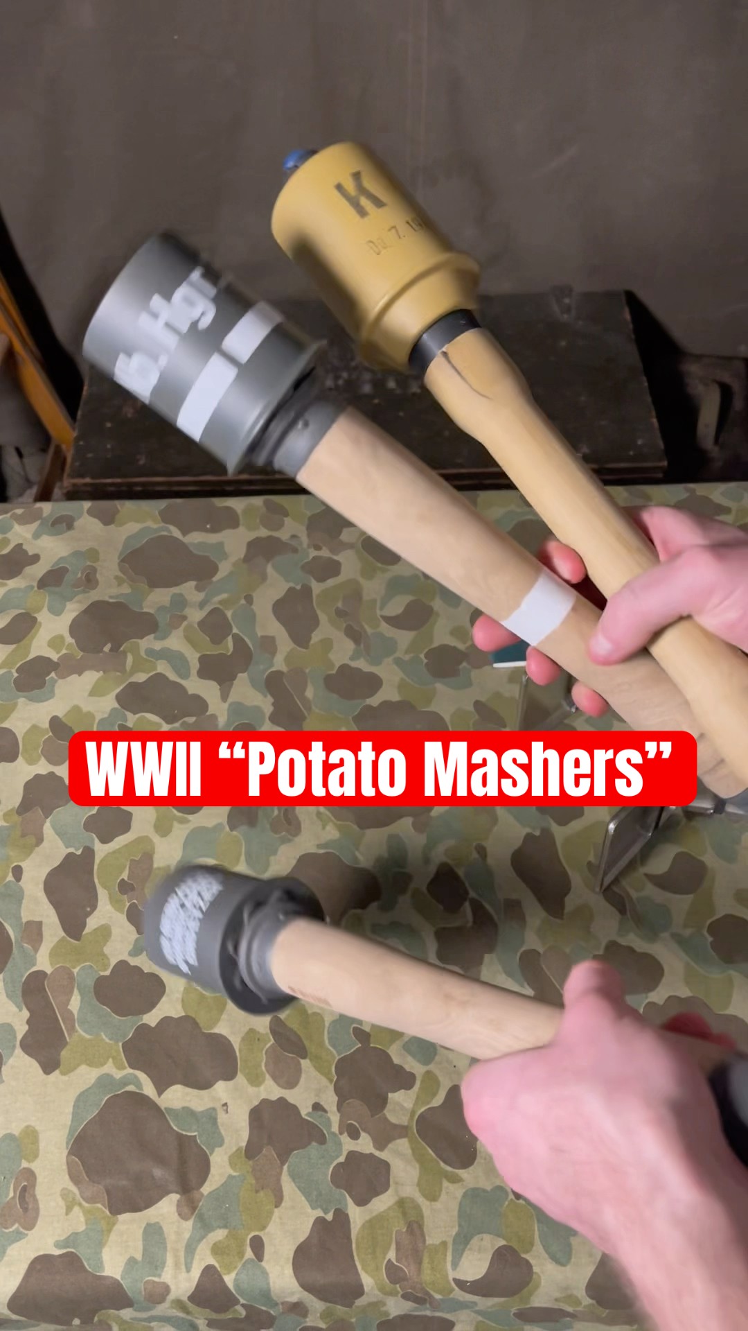 Unboxing German WWII Stick Grenades - YouTube