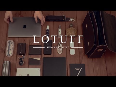 가방의 기본은 수납력. 로터프(LOTUFF) 천연 가죽 사첼백 LO-5422 / 5423
