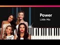 Little Mix - "Power" Piano Tutorial - Chords - How To Play - Cover