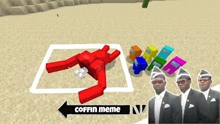 Coffin Meme "Among Us" Traps Edition Part 5 - Minecraft