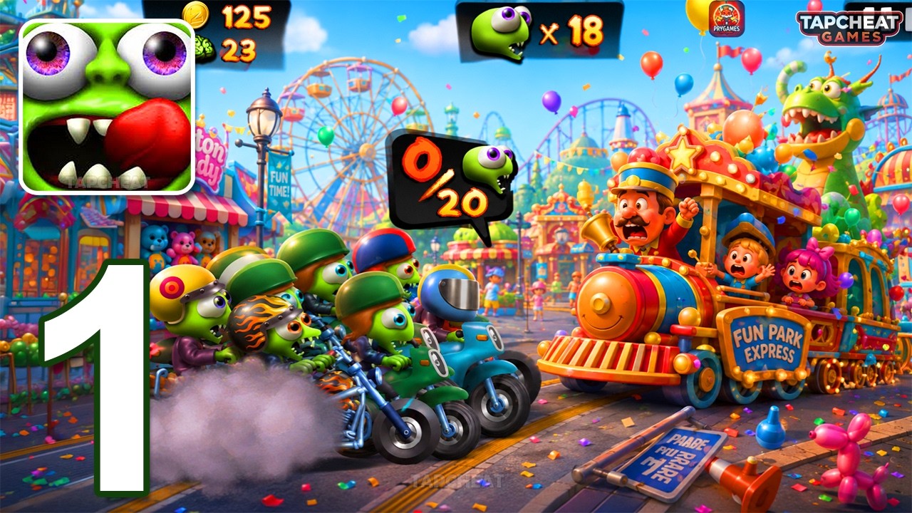 Zombie Tsunami - Gameplay Walkthrough Part 1 - Tutorial (Android