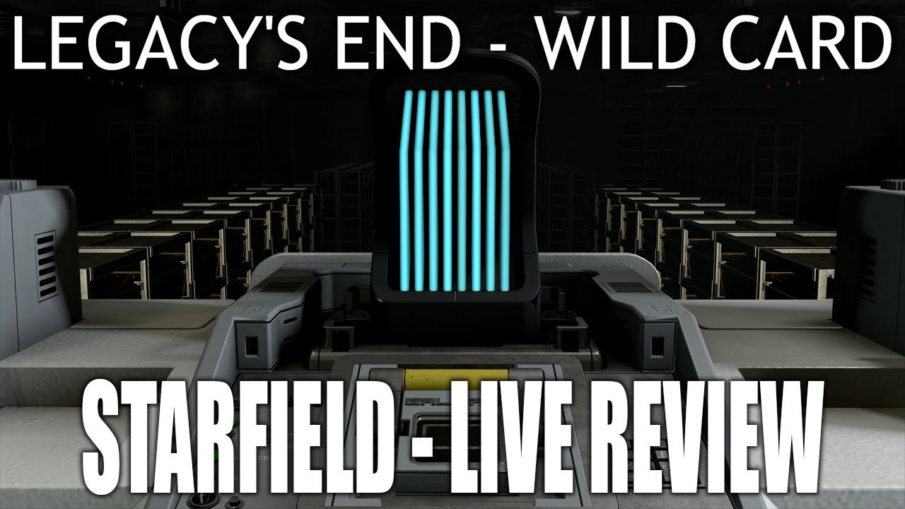 Legacy's End - Wild Card - Starfield Mod Live Review (Part 2: SysDef/CrimsonFleet/Wild Card)