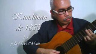Kundiman de 1850 - Joel Malit (Pedro Concepcion) chords