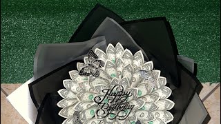 Watch me make a $30 money bouquet step by step