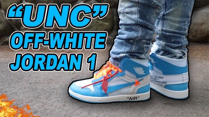 Here's a Detailed Look at Virgil Abloh's Off-White Air Jordan 1 'UNC' -  WearTesters