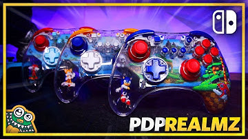 PDP REALMz Controllers 🎮 Sonic Editions 🦔🌀 Unboxing and First Impressions