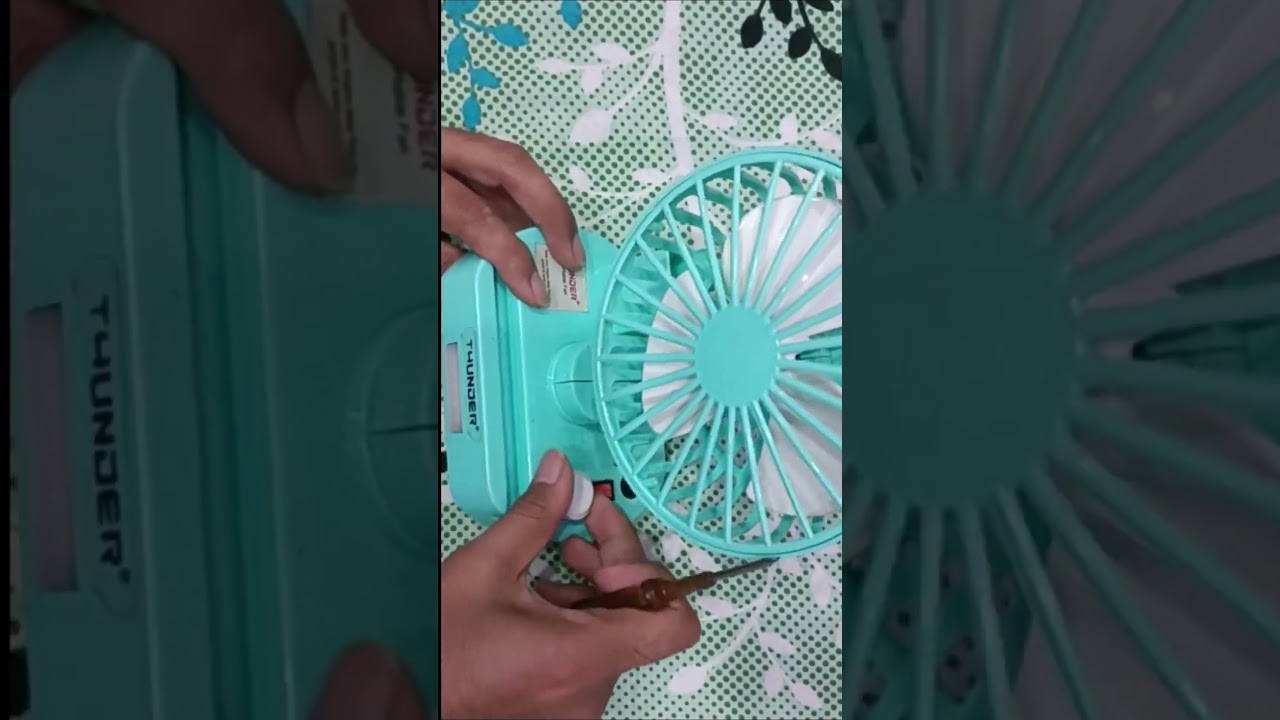 Thunder Mini Fan Teardown, What's inside! 