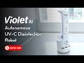 Smart UV Disinfection Robot for Hospitals | Violet AI by Haystack Robotics