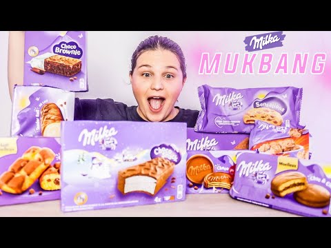 ASMR FRANÇAIS│MILKA MUKBANG 💜(Fail 😅)
