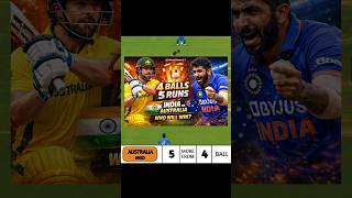 Last 4 Balls, 5 Runs Needed! Bumrah vs Head | Unreal Finish | RC24 😱🔥#indvsnz #rc24