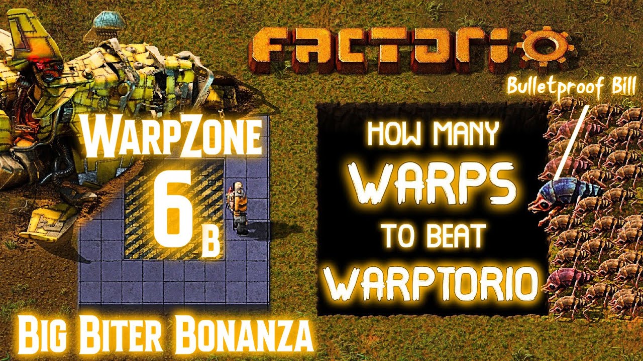 Warpzone 7 // Base Destroyed... // How Many WARPS to Beat WARPTORIO? // ...and rebuilt?