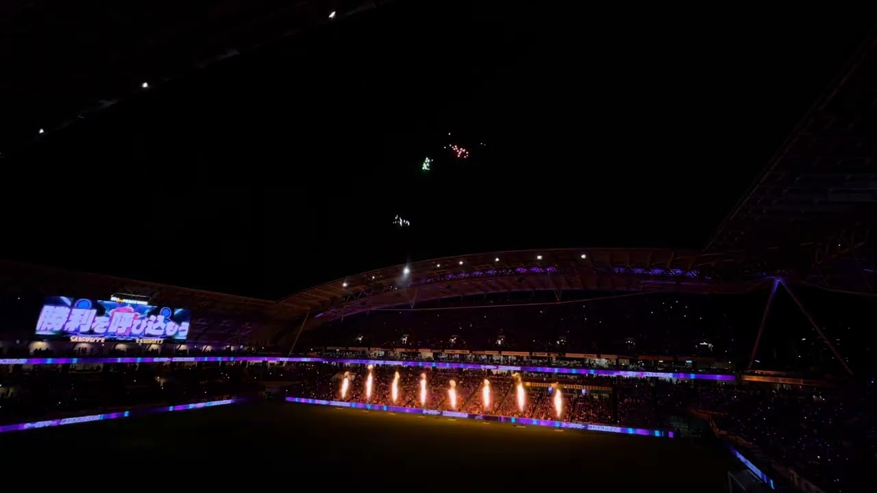 20250912 J1第29節 サンフレッチェ広島 vs 京都サンガFC 『超熱狂FIREWORKS』#sanfrecce #エディオンピースウイング広島
