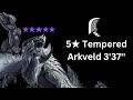 [MHWilds] Greatsword 5★ Tempered Arkveld 3'37''