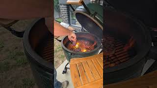 Reverse Searing Scotch Fillet Steaks On The Big Green Egg