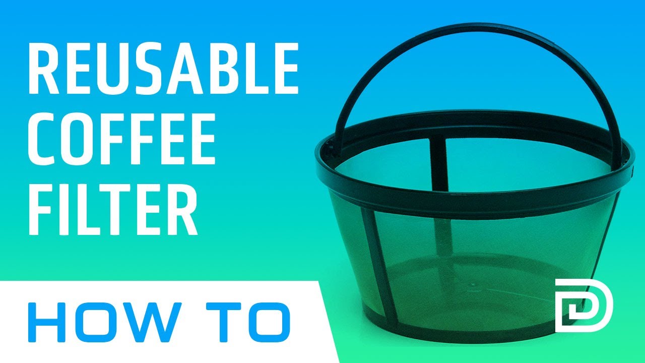 Fill 'n Brew Reusable Coffee Filter Basket for Most Mr. Coffee, Black &  Decker