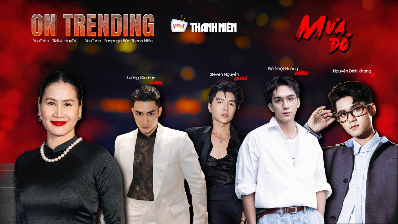 Dàn sao Mưa đỏ "đổ bộ" ON TRENDING, sáng tác ngoại truyện gây cười không lối thoát | REUP