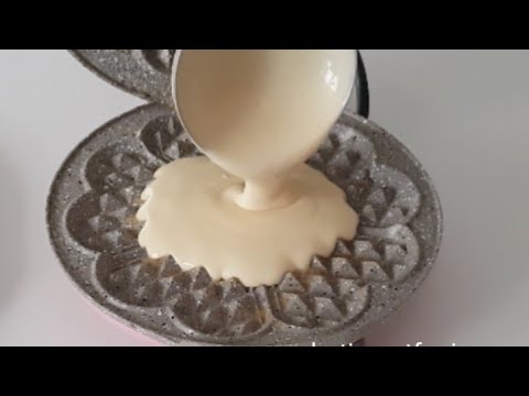 Video: Waffle Makinesinde Waffle Nasıl Yapılır?