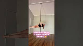 Learn this Batwing Combo on Spinning Pole- Pole Dance #poletutorial #shorts