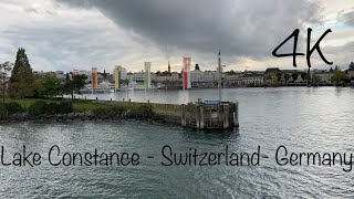 Switzerland | Germany | Lake Constance | Bodensee | Lake Cruise | 4K