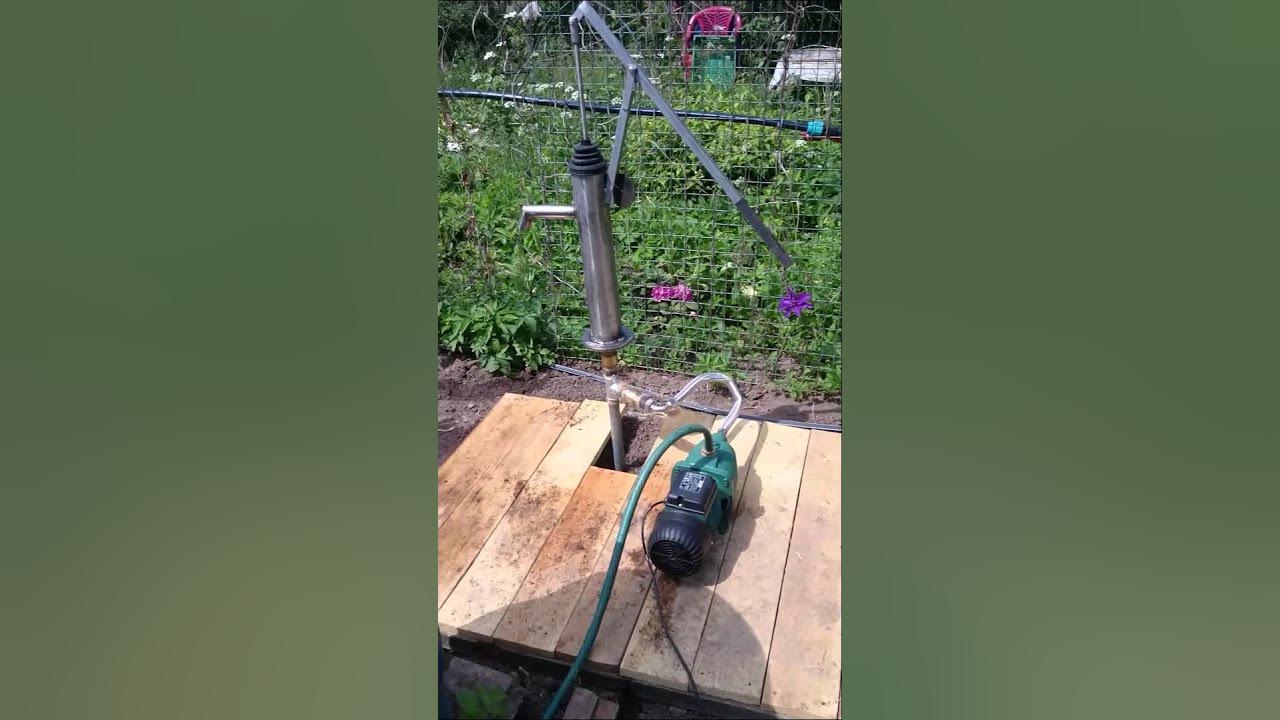 Ручной насос(качалка) - YouTube