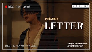 Jimin (지민) - 'LETTER' [CD only] LIRIK ROM / SUB INDO