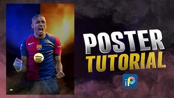 POSTER TUTORIAL IBISPAINT X | MOBILE POSTER TUTORIAL | #IBISPAINTX #mobileediting