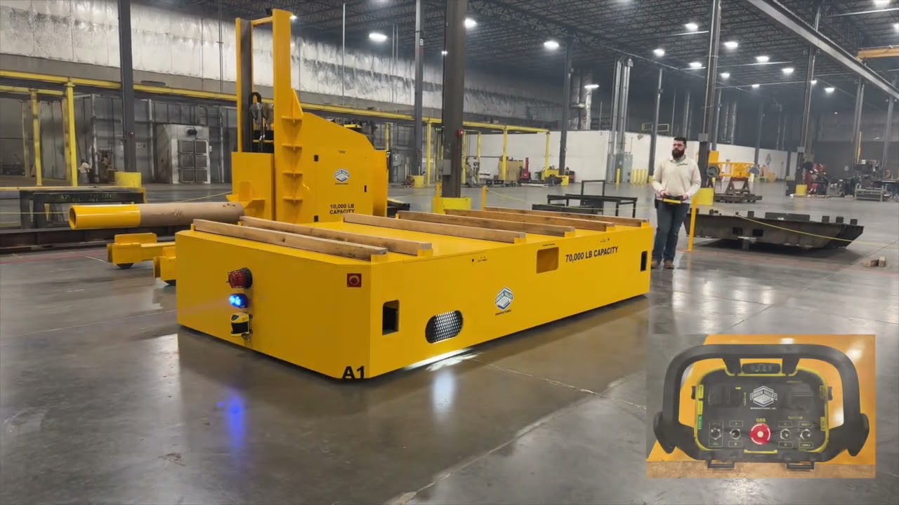 Free Ranging Transporter with 70,000 lbs Capactiy