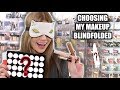 Choosing FULL FACE of Makeup BLINDFOLDED... FAIL