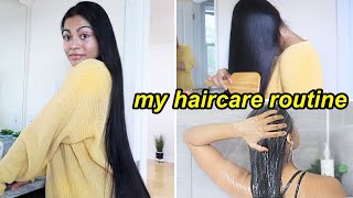 My Hair Care Routine For Very Long And Healthy Hair Hair Retention Tips Hair Washing Routine