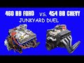 JUNKYARD BIG BLOCK POWER-460 FORD VS 454 CHEVY FULL DYNO RESULTS