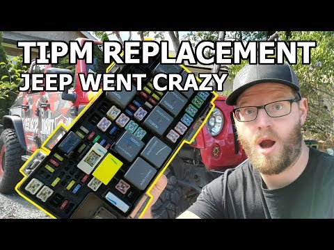 TIPM INSTALL GUIDE - JEEP GONE MAD - Wipers Stuck On, Dash Restarting, Brake Lights Stuck On