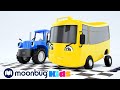 Racing Buster | Cars, Trucks & Vehicles Cartoon | Moonbug Kids