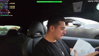 Fans Pull Up to Lacy at Traffic Lights and Give Him Michelin Man Picture