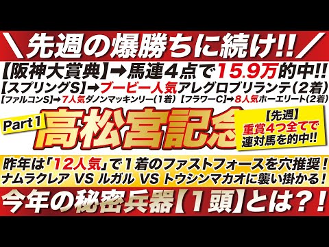 高松宮記念 2024【予想】先週に続け！昨年は12人気で１着のファストフォースを穴推奨！ナムラクレア VS ルガル VS トウシンマカオに襲い掛かる！今年の秘密兵器とは？