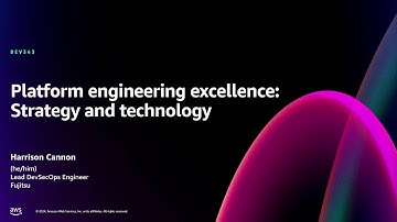 AWS re:Invent 2024 - Platform engineering excellence: Strategy and technology (DEV343)