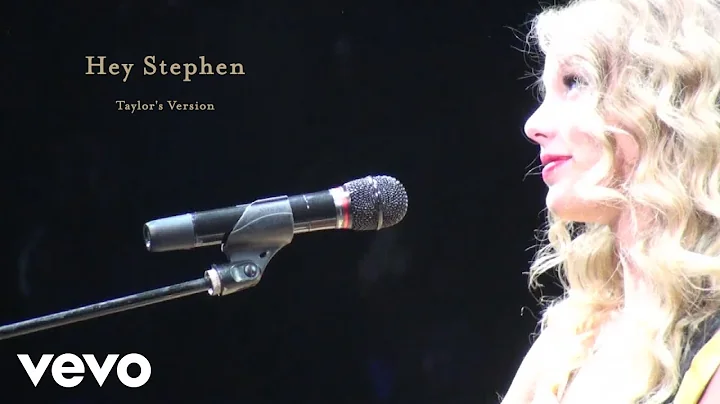 Taylor Swift - Hey Stephen (Taylor's Version) (Lyr...