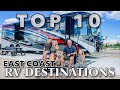Top 10 rv destinations on the east coast
