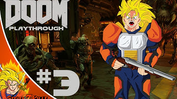 YES CHAINSAW MASSACRE TIME!!!!! | DOOM Ultra Violence Playthrough - Part 3