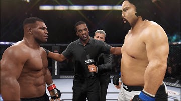 Mike Tyson vs. Grand Sumo - EA Sports UFC 2 - Epic Fight