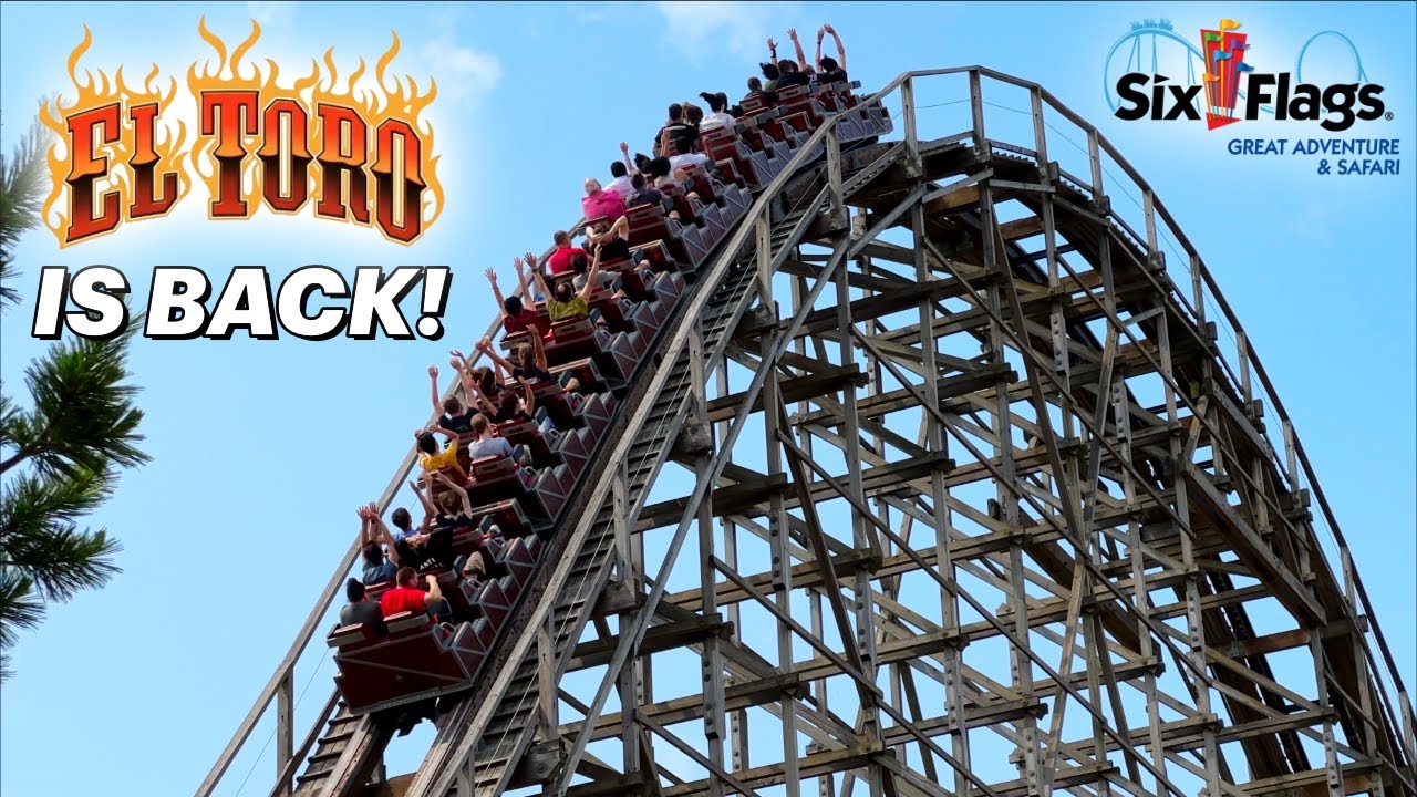 Six Flags' Jersey Devil Coaster Gets Its First Test Run