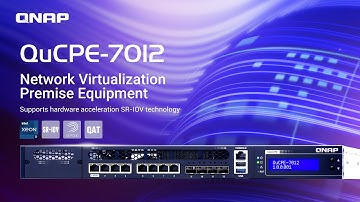 QuCPE-7012 Network Virtualization Premise Equipment Supports hardware acceleration SR-IOV technology
