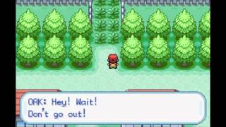Pokemon Fire Red Walkthrough - Part 1