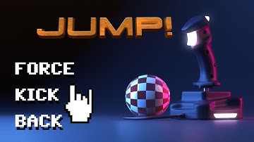 Jump! on UNITHOR joystick - first force feedback gameplay on Amiga