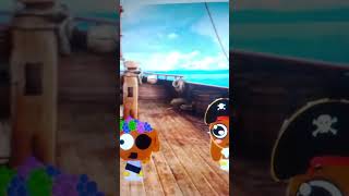 flaiter trajor la comida son barco de piratas #dandyworld #pascua #parati #vitual